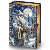 Книга малая Дед Мороз при луне (арт. MOS/40059)