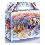 Дед Мороз на санях  (арт. MOS/10061)