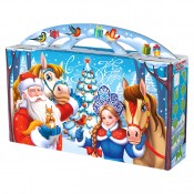 Портфель макси широкий Зимняя прогулка (арт. TIM/10448)