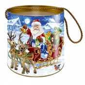 Олени и Дед Мороз (арт. MOS/50007)